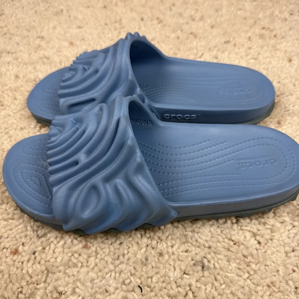 Crocs Pollex Slide by Salehe Bembury - Tashmoo Blue Size M6/W8
